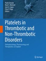 platelets in thrombotic and non thrombotic disorders: pathophysiology, pharmacology and therapeutics: an update