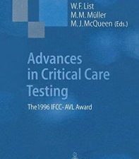 advances in critical care testing: the 1996 ifcc avl award