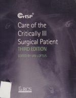 care of the critically ill surgical patient, 3rd edition