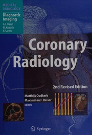 coronary radiology (medical radiology) – 2nd edition