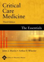 critical care medicine: the essentials (3rd edition)