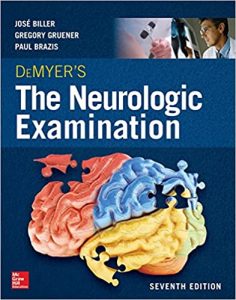demyer’s the neurologic examination: a programmed text, seventh edition 7th edition