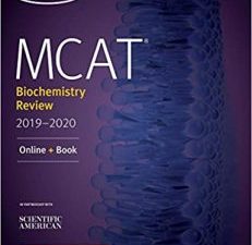 mcat biochemistry review 2019 2020: online + book (kaplan test prep) pap/psc edition
