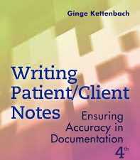 writing patient/client notes