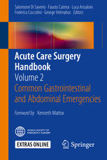 acute care surgery handbook: volume 2 common gastrointestinal and abdominal emergencies
