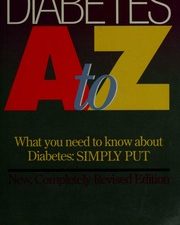 diabetes a to z: what you need to know about diabetes – simply put