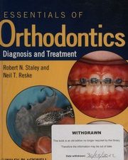 essentials of orthodontics: diagnosis and treatment
