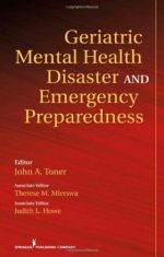 geriatric mental health disaster and emergency preparedness
