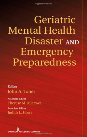 geriatric mental health disaster and emergency preparedness