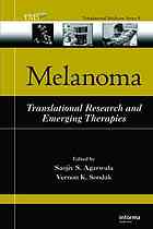 melanoma: translational research and emerging therapies
