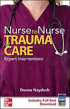 nurse to nurse trauma care