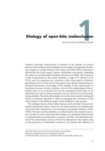 open bite malocclusion: treatment and stability