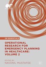 operational research for emergency planning in healthcare: volume 2