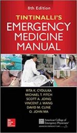 tintinalli’s emergency medicine manual, eighth edition 8th edition