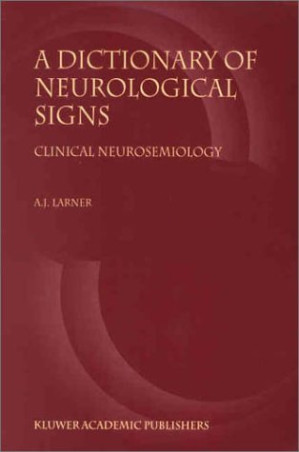a dictionary of neurological signs