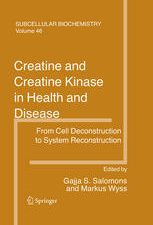 creatine and creatine kinase in health and disease