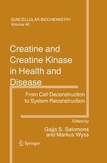creatine and creatine kinase in health and disease