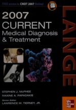 current medical diagnosis and treatment 2007