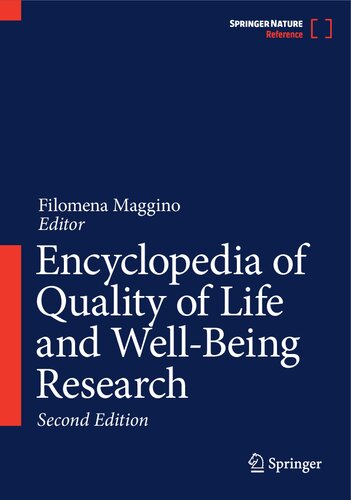 encyclopedia of quality of life and well being research