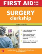 first aid for the medicine clerkship, 3rd edition (first aid series)