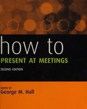 how to present at meetings (how – how to)