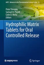 hydrophilic matrix tablets for oral controlled release