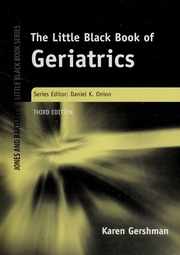 little black book of geriatrics