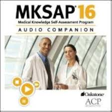 mksap 16 audio companion: medical knowledge self assessment program