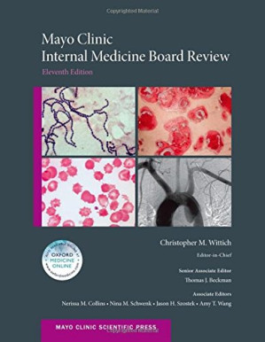 mayo clinic internal medicine board review (mayo clinic scientific press) – 11th edition – august 2016 release