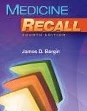 medicine recall 4th (fourth) edition text only