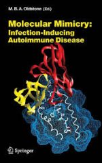 molecular mimicry: infection inducing autoimmune disease