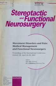 movement disorders and pain: medical management and functional neurosurgery