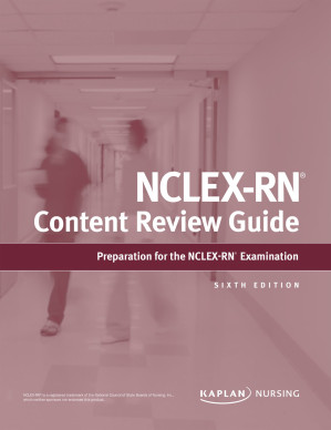 nclex rn content review guide