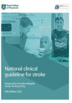 national clinical guidelines for stroke by clinical effectiveness & evaluation unit