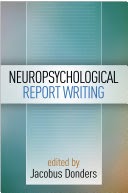 neuropsychological report writing