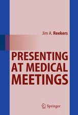 presenting at medical meetings