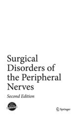 surgical disorders of the peripheral nerves