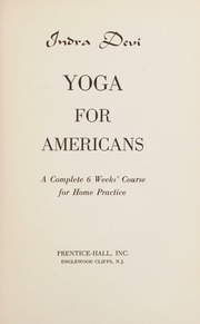 yoga for americans
