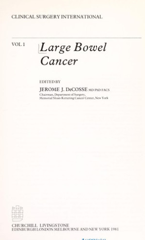 bowel cancer