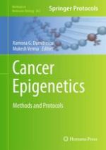 cancer epigenetics methods and protocols