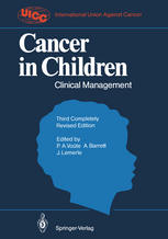 cancer in children: clinical management