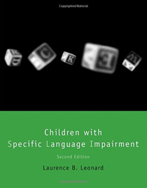 children with specific language impairment 2nd edition
