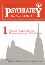 clinical psychopathology nomenclature and classification