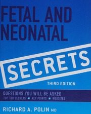 fetal neonatal secrets 3rd edition 2013
