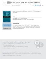 implementation of lung cancer screening