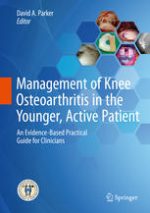 management of knee osteoarthritis in the younger active patient an evidence based practical guide for clinicians