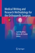 medical writing and research methodology for the orthopaedic surgeon