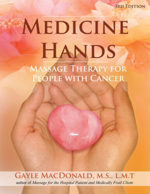 medicine hands massage therapy for people with cancer