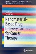nanomaterial based drug delivery carriers for cancer therapy springerbriefs in applied sciences and technology