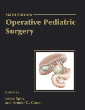 operative pediatric surgery 6th edition